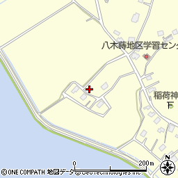 茨城県行方市八木蒔157周辺の地図