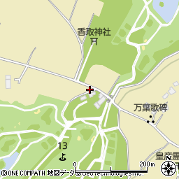茨城県行方市捻木658周辺の地図