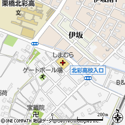 ファッションセンターしまむら栗橋店周辺の地図