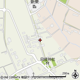 茨城県常総市岡田578周辺の地図