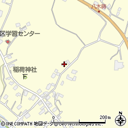 茨城県行方市八木蒔497周辺の地図