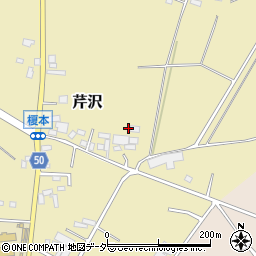 茨城県行方市芹沢1813周辺の地図