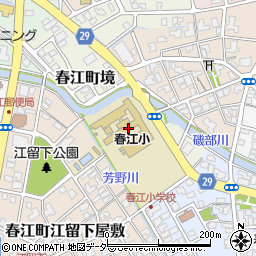 福井県坂井市春江町境28-28周辺の地図