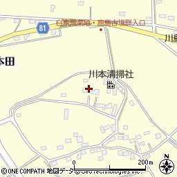 埼玉県深谷市本田975周辺の地図