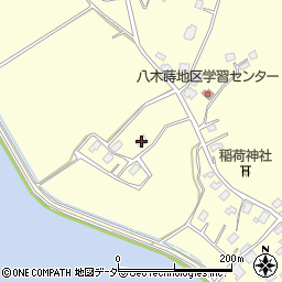 茨城県行方市八木蒔158周辺の地図