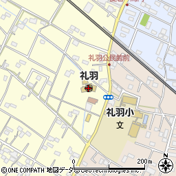 加須市立礼羽幼稚園周辺の地図