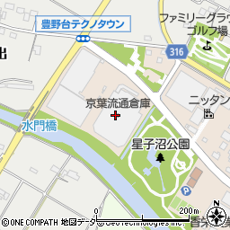 京葉流通倉庫株式会社　ドイト物流センター周辺の地図