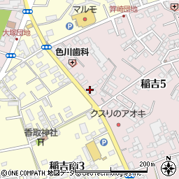株式会社久松哲男商店　千代田売店周辺の地図