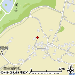 茨城県行方市捻木498周辺の地図