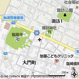 埼玉県加須市大門町7-26周辺の地図