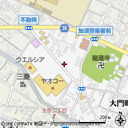埼玉県加須市大門町19-12周辺の地図