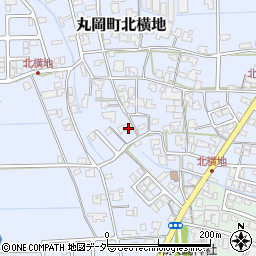 福井県坂井市丸岡町北横地27-1周辺の地図