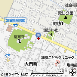 埼玉県加須市大門町7-21周辺の地図