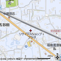 黒塀家 熊谷佐谷田店周辺の地図