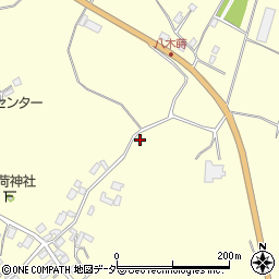 茨城県行方市八木蒔632周辺の地図