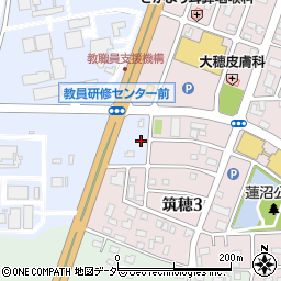 茨城県つくば市立原5周辺の地図