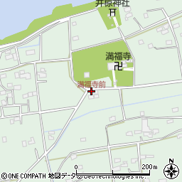 満福寺前周辺の地図