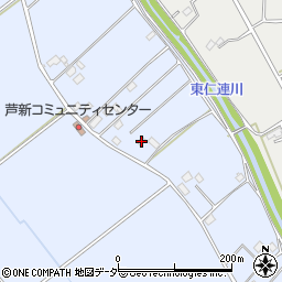 茨城県結城郡八千代町芦ケ谷新田400周辺の地図