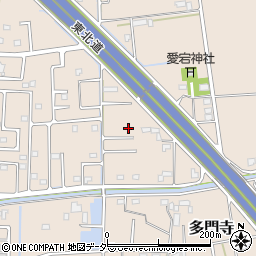 埼玉県加須市多門寺555-4周辺の地図