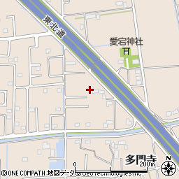 埼玉県加須市多門寺555-5周辺の地図