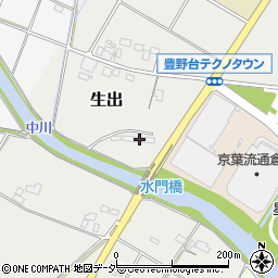埼玉県加須市生出104-1周辺の地図