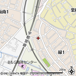 Ｋｃｌｕｂ埼玉中央本部周辺の地図