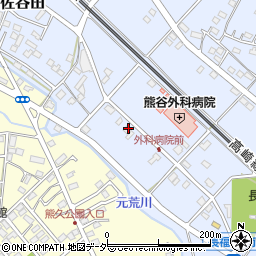 株式会社熊谷市薬剤師会会営薬局　佐谷田店周辺の地図