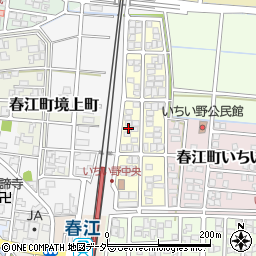 福井県坂井市春江町いちい野中央614周辺の地図
