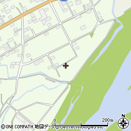 埼玉県深谷市黒田1076-1周辺の地図