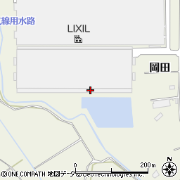 茨城県常総市岡田2075-16周辺の地図
