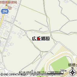 長野県塩尻市広丘郷原周辺の地図