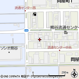 埼玉県熊谷市問屋町3丁目1周辺の地図