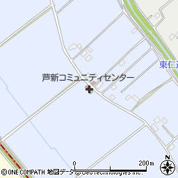茨城県結城郡八千代町芦ケ谷新田1254周辺の地図