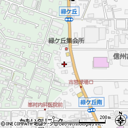長野トヨタ　塩尻サービスサテライト周辺の地図