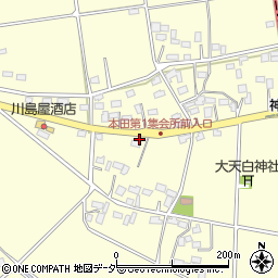 埼玉県深谷市本田3713周辺の地図