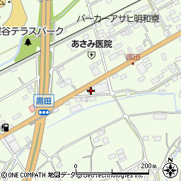 埼玉県深谷市黒田831周辺の地図