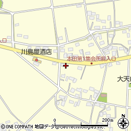 埼玉県深谷市本田3716周辺の地図