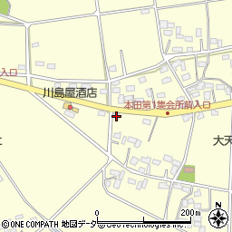 埼玉県深谷市本田3717周辺の地図