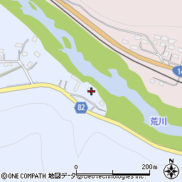 埼玉県秩父郡長瀞町岩田1040周辺の地図