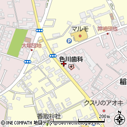 ＥＮＥＯＳ下稲吉ＳＳ周辺の地図
