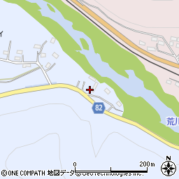 埼玉県秩父郡長瀞町岩田1038周辺の地図