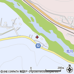 埼玉県秩父郡長瀞町岩田1045周辺の地図