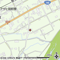 埼玉県深谷市黒田961周辺の地図