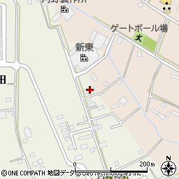 茨城県常総市岡田575周辺の地図