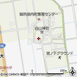 福井県福井市御所垣内町11-12周辺の地図