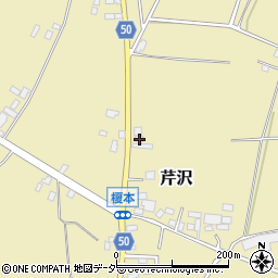 茨城県行方市芹沢1572周辺の地図