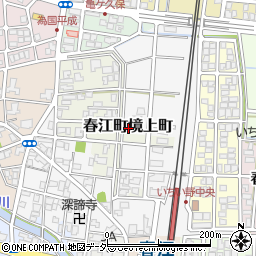 福井県坂井市春江町境上町周辺の地図