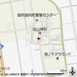 福井県福井市御所垣内町11周辺の地図