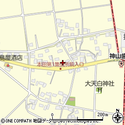 埼玉県深谷市本田2479-3周辺の地図