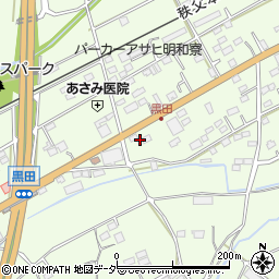 埼玉県深谷市黒田860周辺の地図